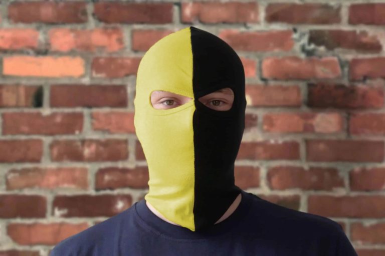 Balaclava 50/50 Yellow/Black