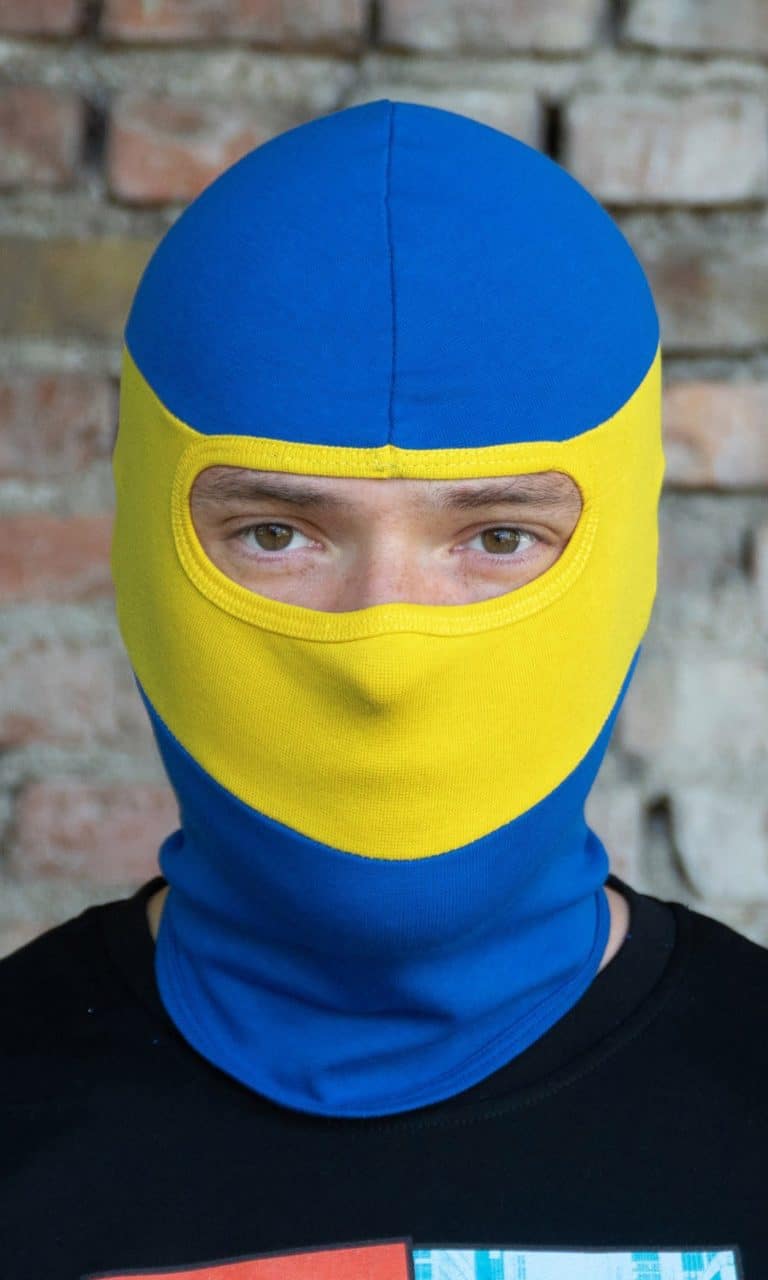Balaclava Vandal Blue/Yellow/Blue