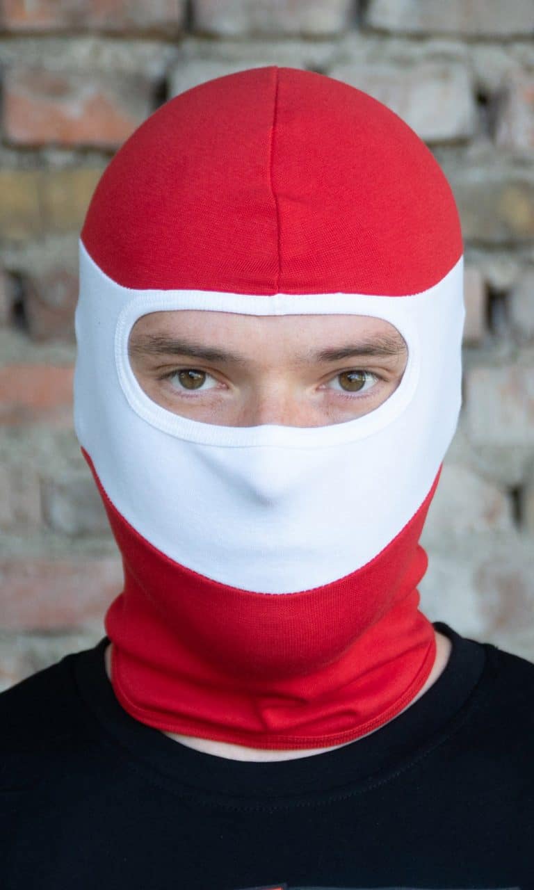 Balaclava Vandal Red/White/Red