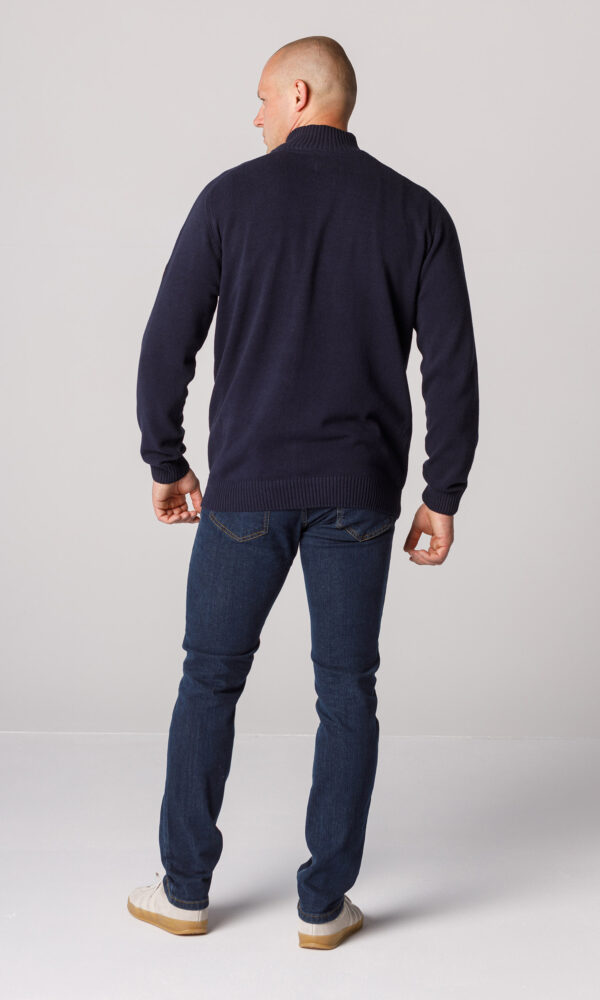 Sweter "Oak" Navy - obrazek 3