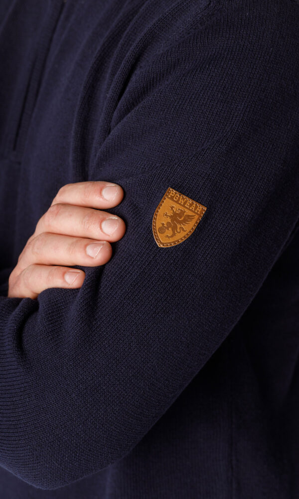 Sweter "Oak" Navy - obrazek 4