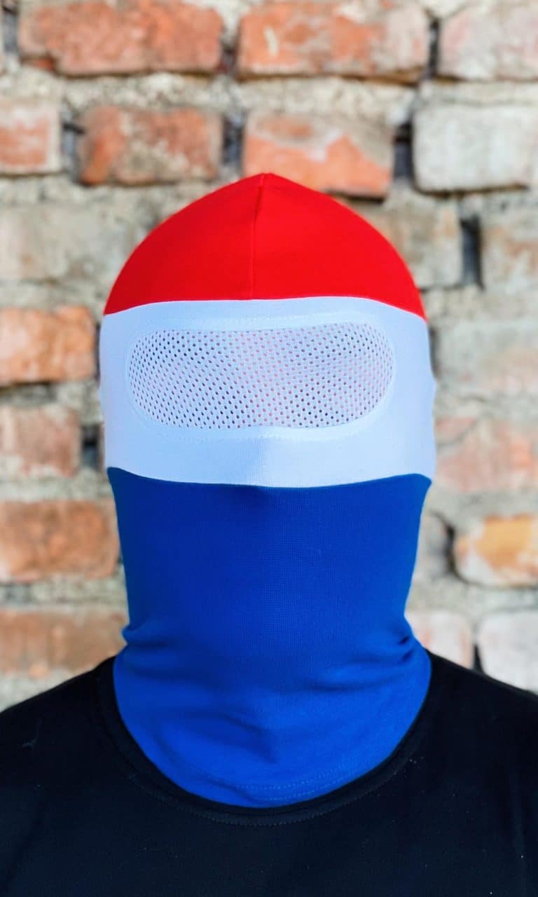 Balaclava NET Red/White/Blue