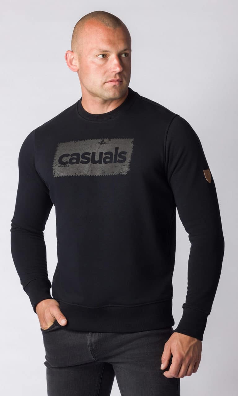 Sweatshirt "Stamp" Black