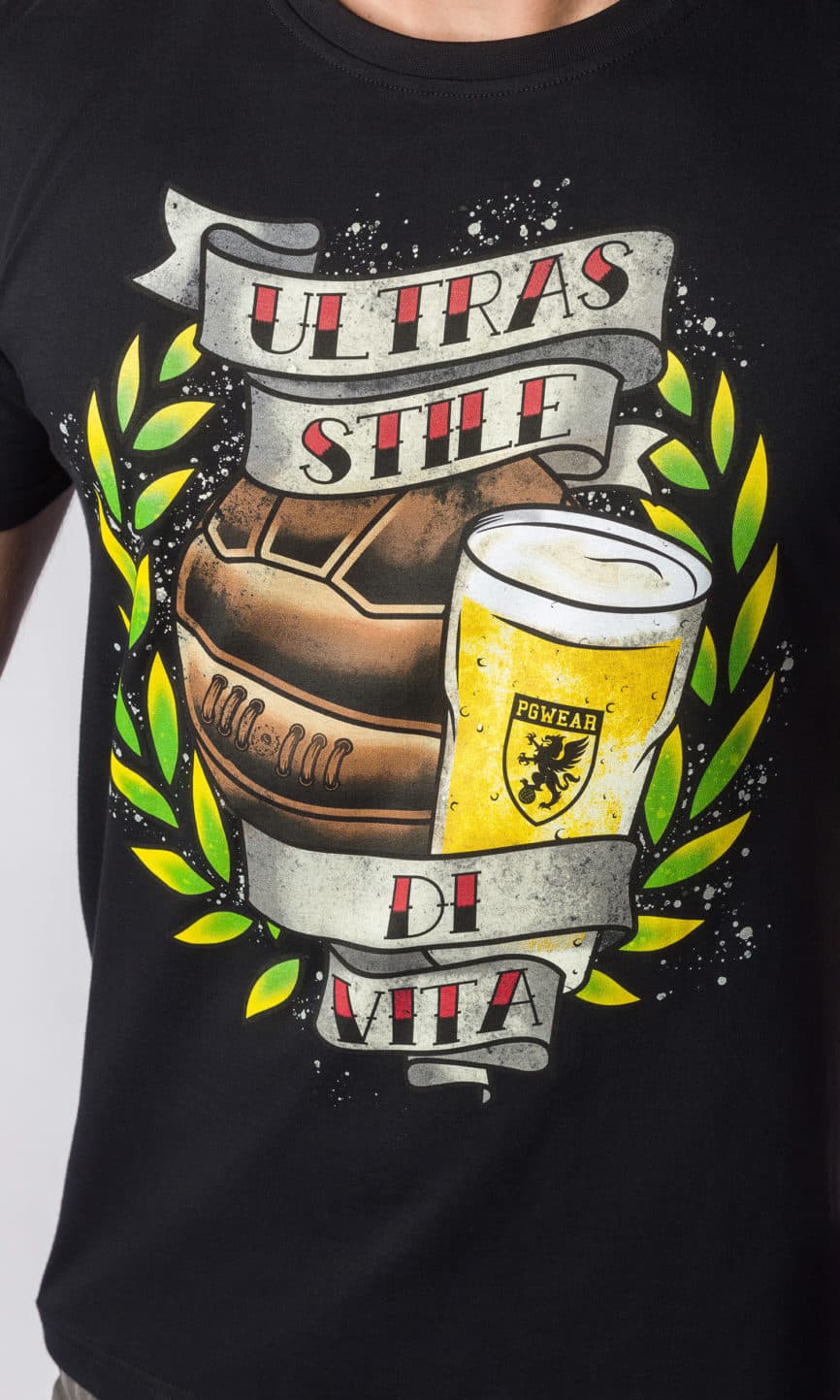T-shirt "Stile Di Vita" Czarny