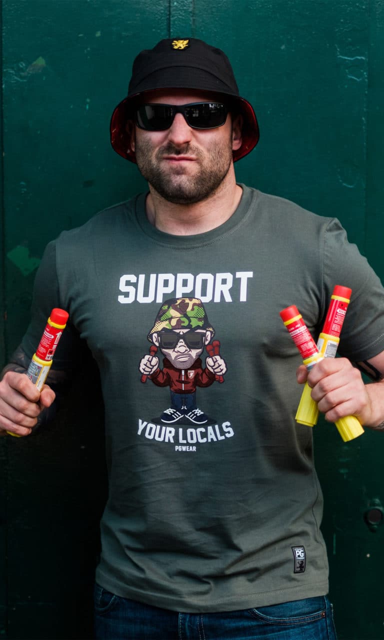 T-shirt "Support Your Locals"