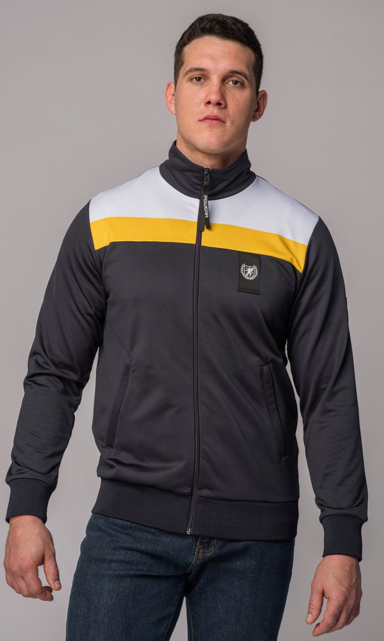 Bluza Retro "Pete" Navy/Yellow