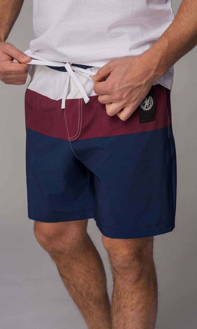 Swim Shorts "Resort" Maroon