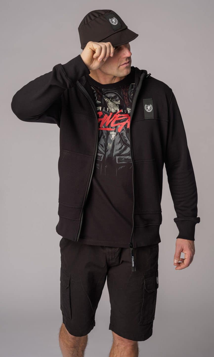 Full Face Hoodie “Armour” Black