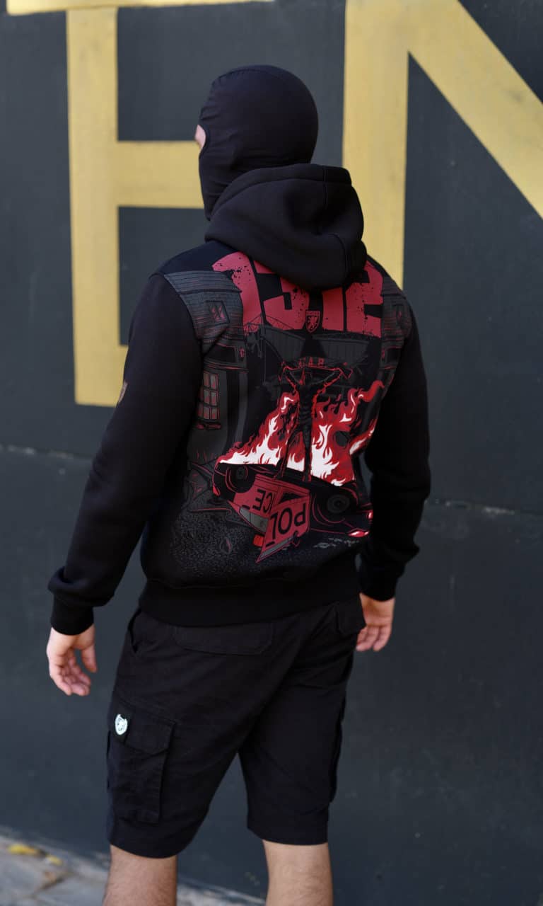Bluza z kominiarką "13.12 day"