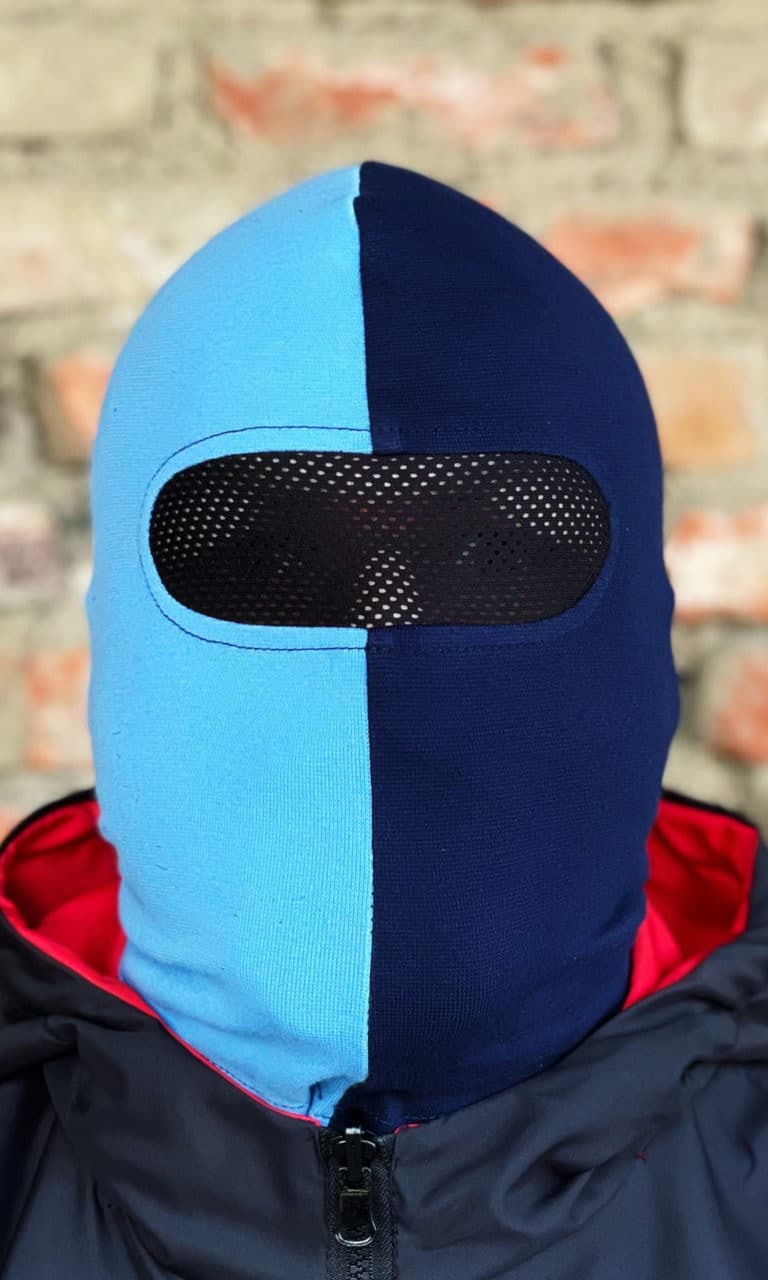 Balaclava NET Light Blue/Navy