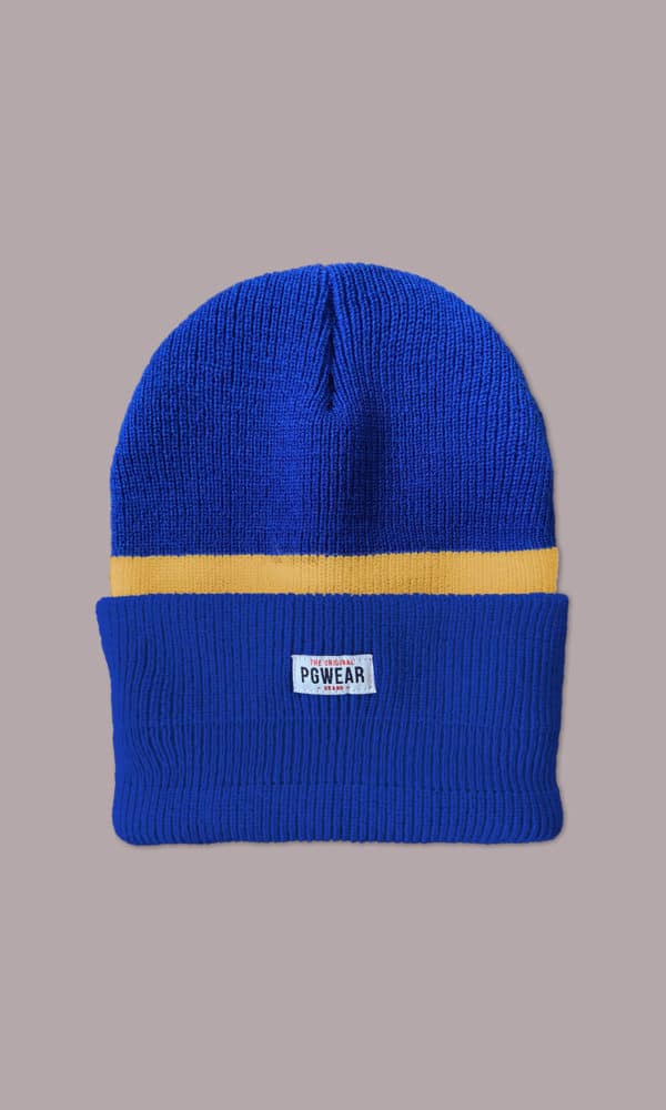 Hat Troublemaker Blue Yellow Blue