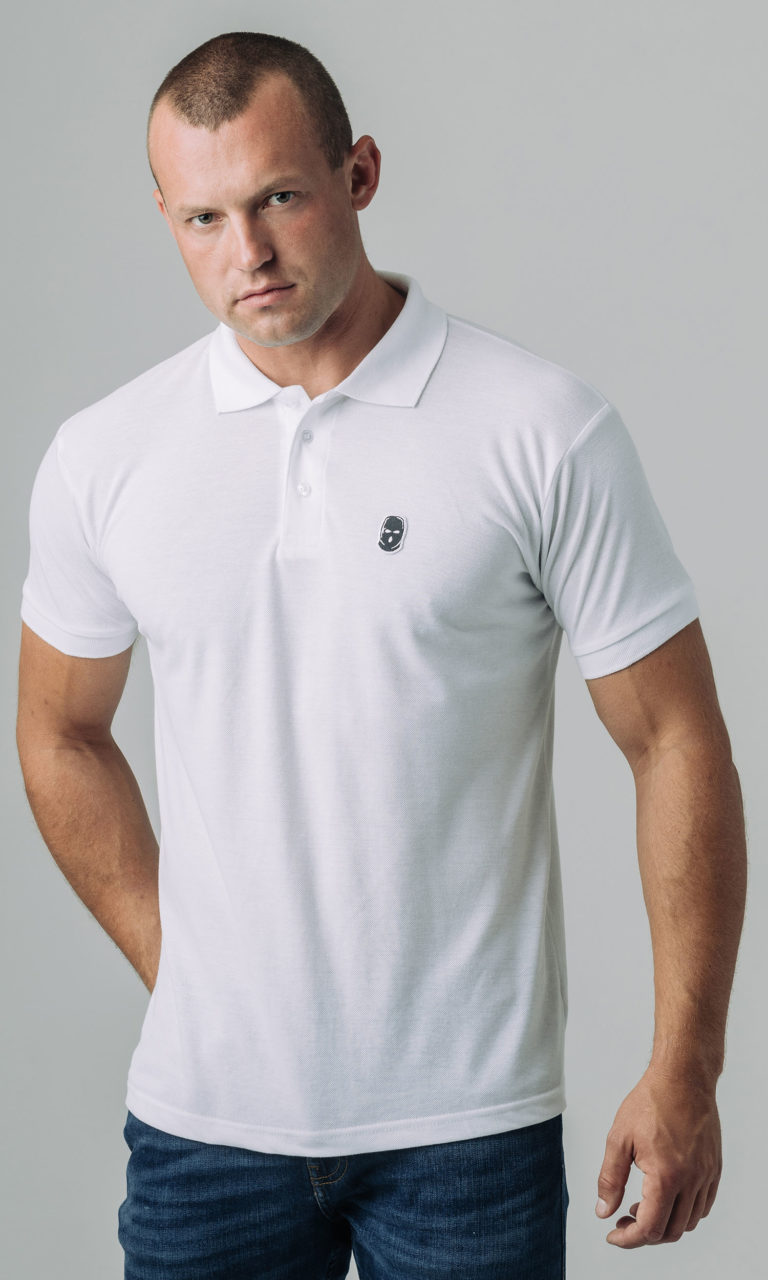 Poloshirt "Prime" No Respect White