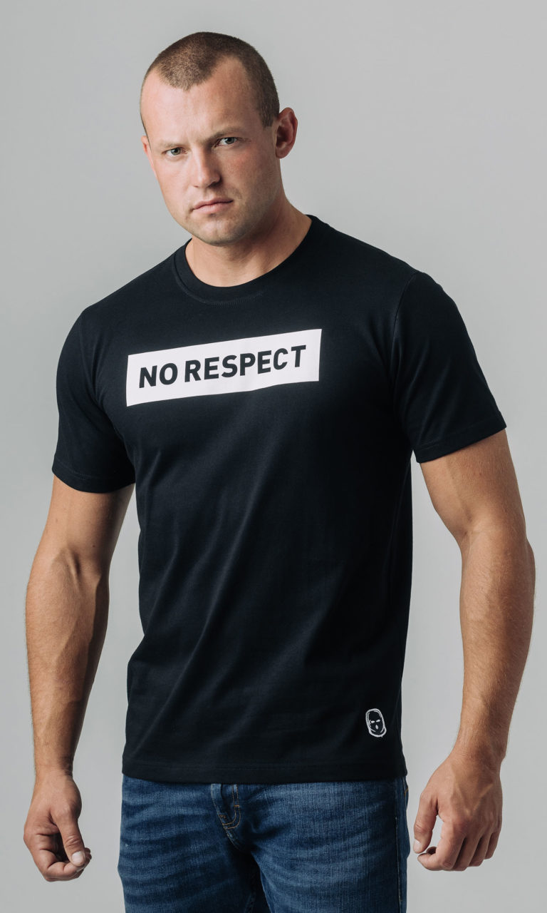 T-shirt "Block" No Respect Black