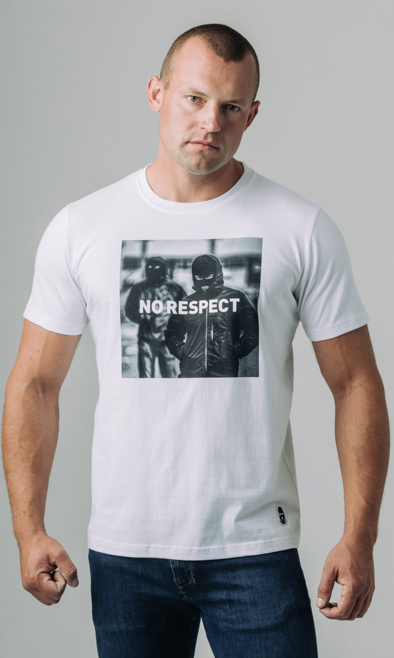 T-shirt "Lisbon" No Respect White