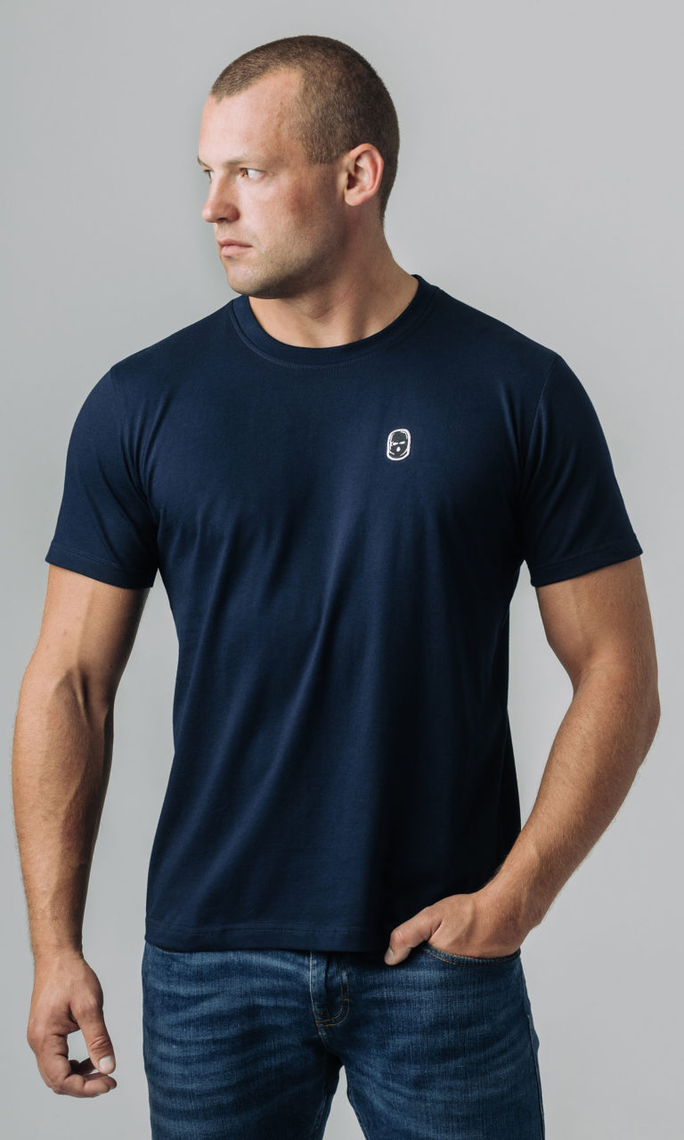 T-shirt "Basic" No Respect Navy