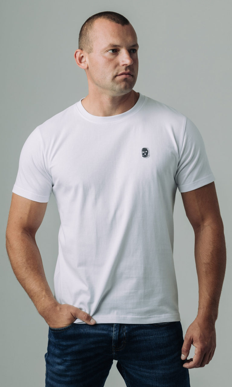 T-shirt "Basic" No Respect White