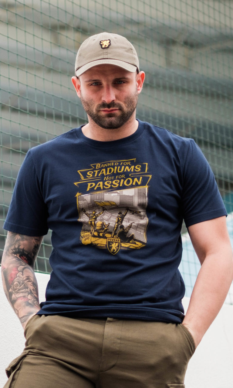T-shirt "Banned from Stadium"