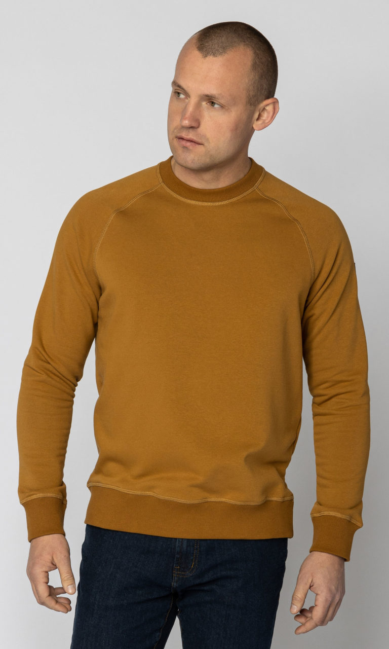 Sweatshirt "Basic Raglan" Mustard