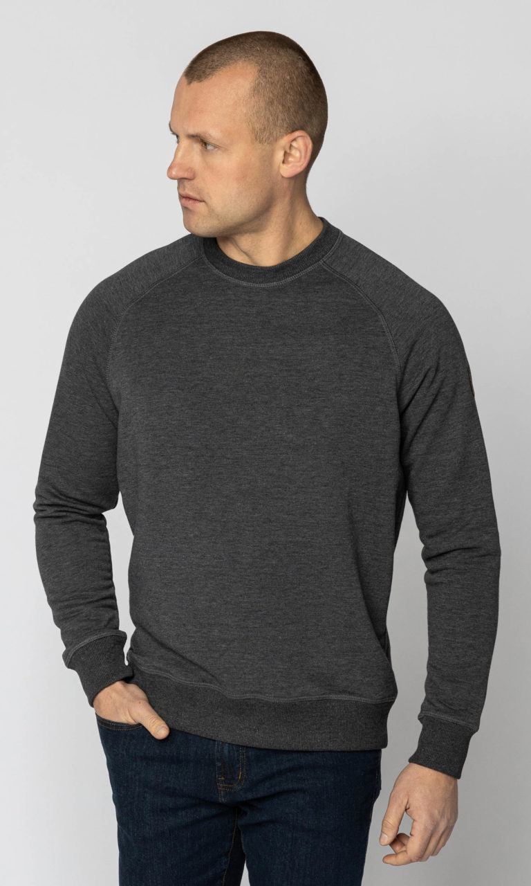 Sweatshirt "Basic Raglan" Graphite