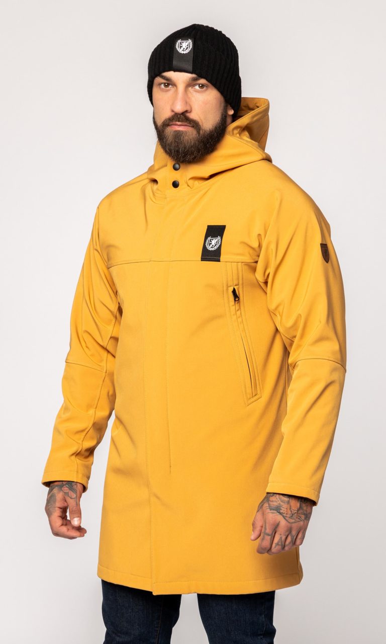 Softshell Parka z maską "Harbour" Sand