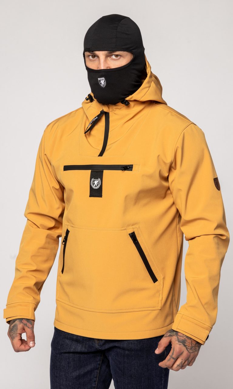 Full Face Softshell Jacke "Bastion" Sand