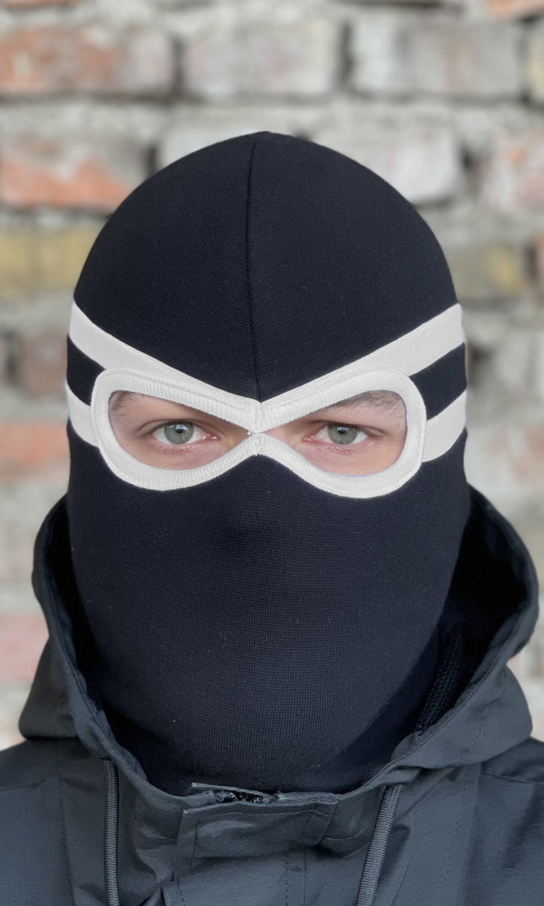 Balaclava "Clash" Black/White