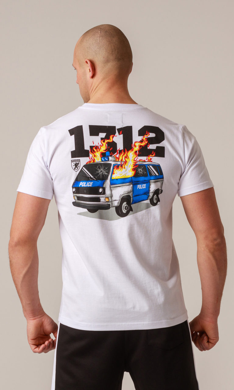 T-shirt "Burning Car"