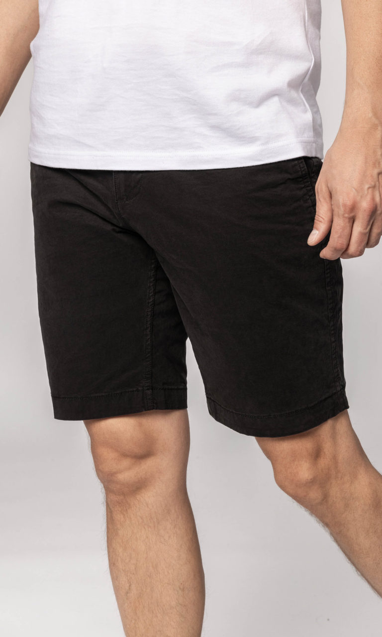 Chino Shorts "Solid" Black