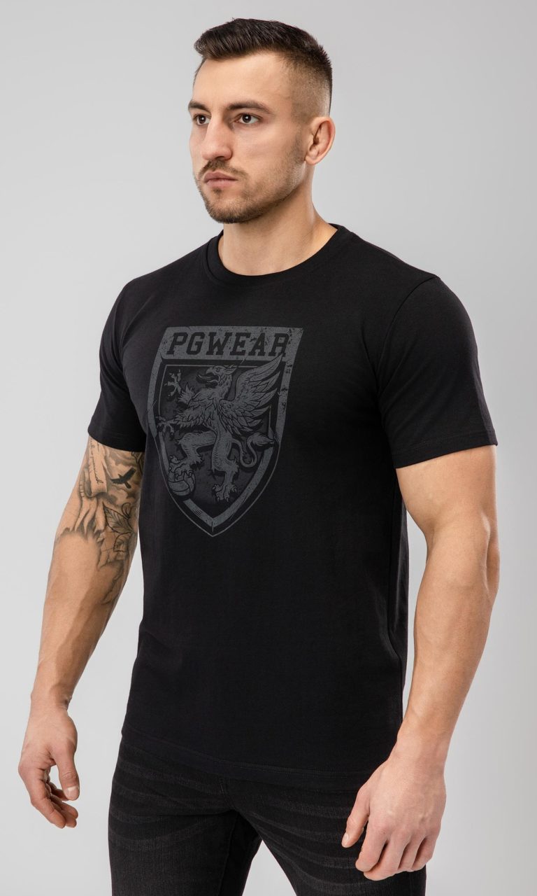 T-shirt "Coat of arms" Schwarz