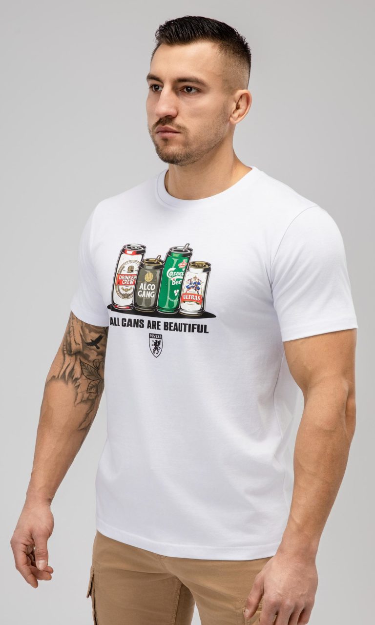 T-shirt "Cans" White