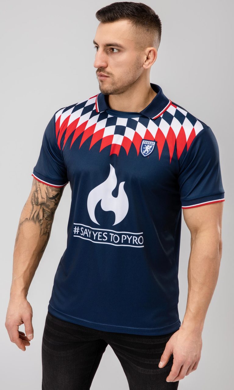 Retro Football Jersey "SYTP" Navy