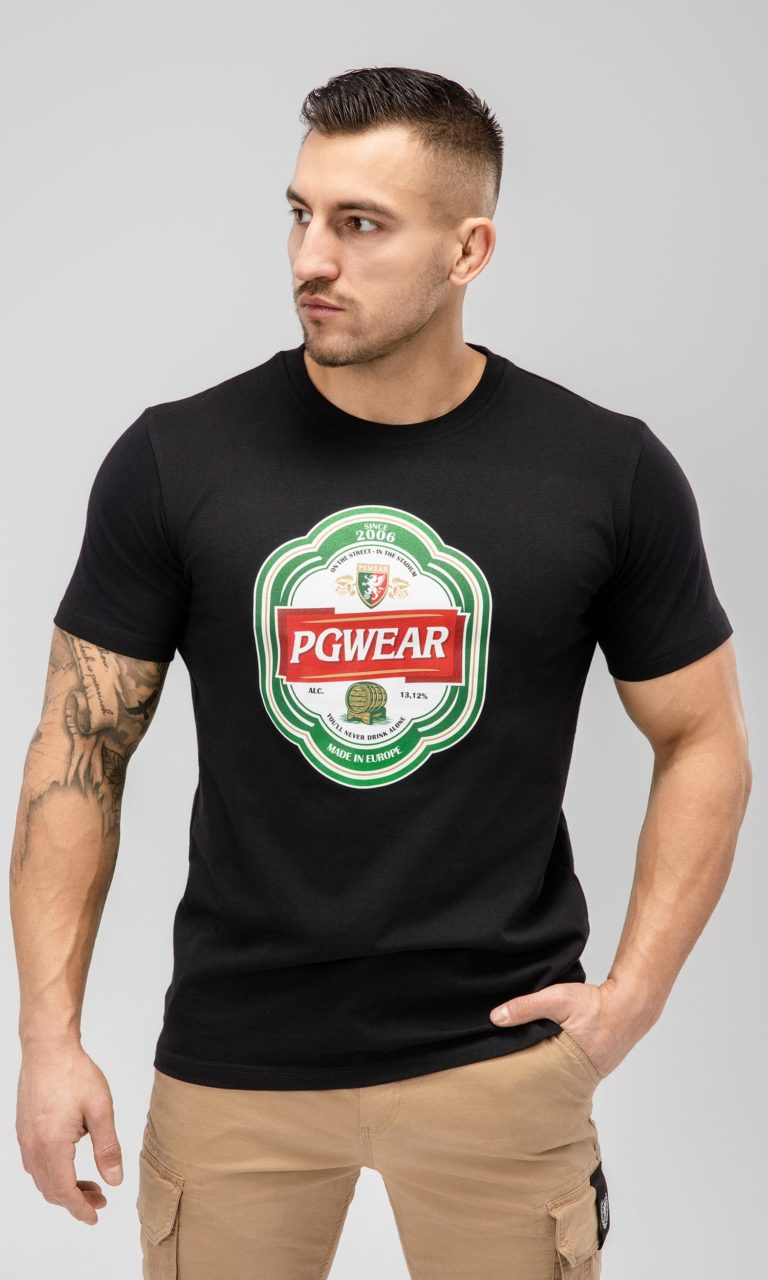 T-shirt "Label" Black