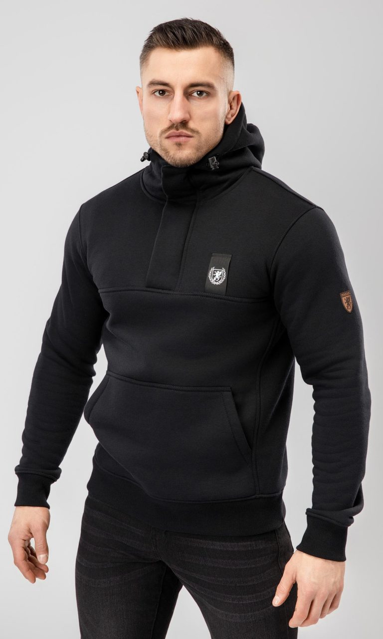 Full Face Hoodie "Frontliner" Black