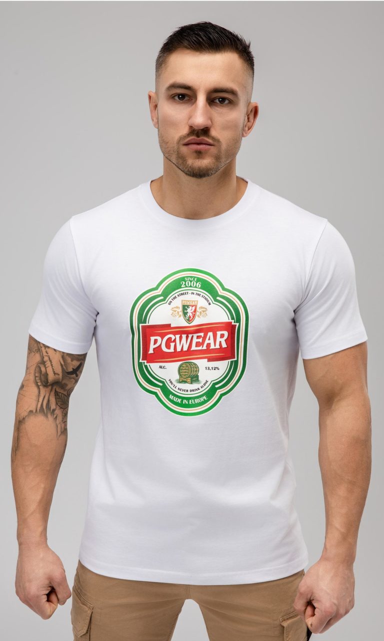 T-shirt "Label" White