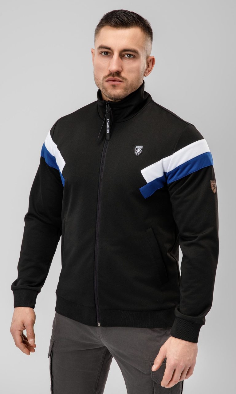 Track Top "Leader" Niebiesko/Biały