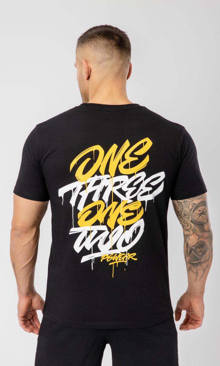 T-shirt "Tagging" Schwarz