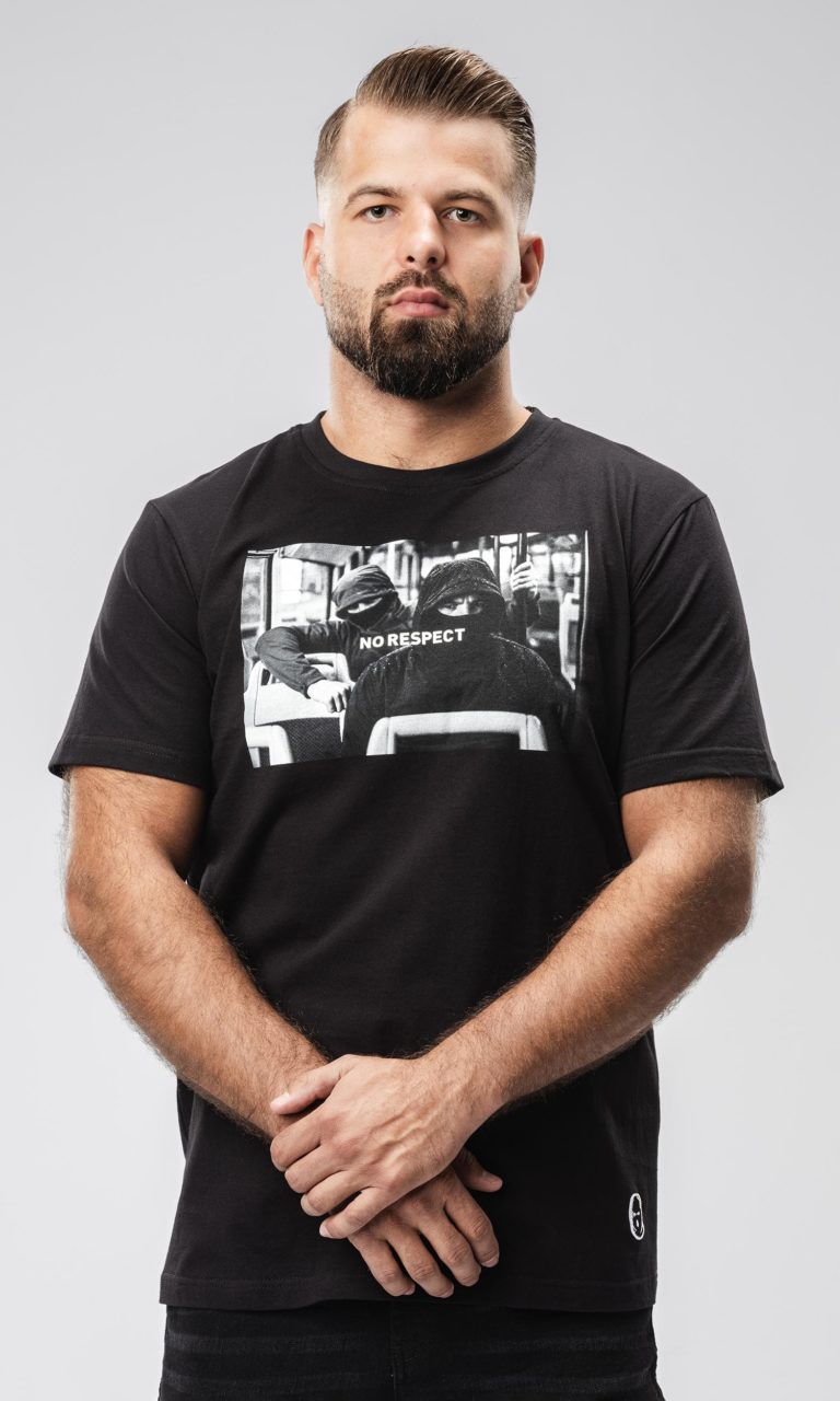 T-shirt "Sofia" No Respect Schwarz