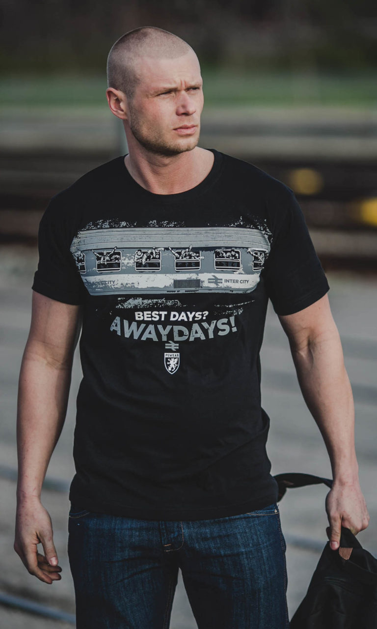 T-shirt "Best Days Train" Black
