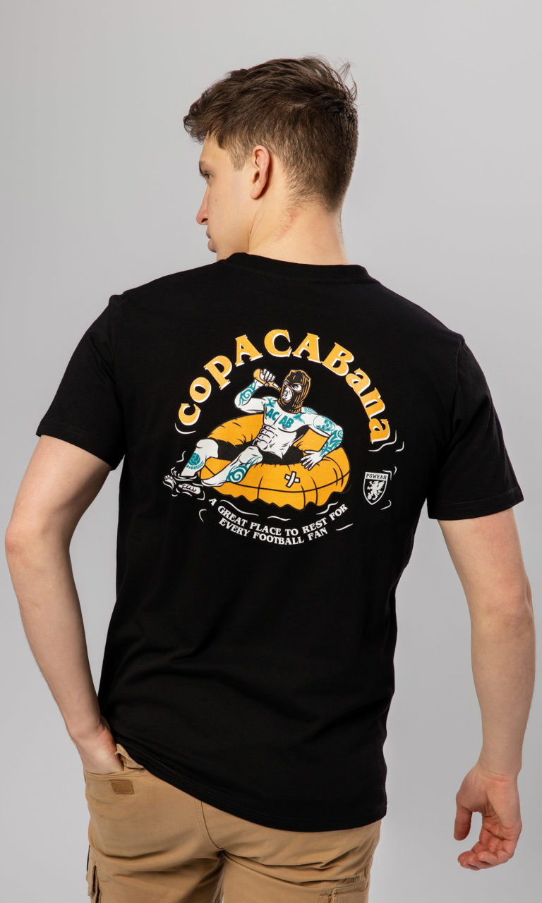 T-shirt "Escape" Czarna