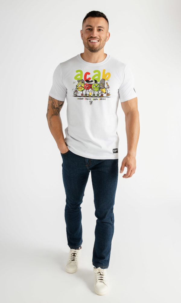 Alternative view of T-shirt "Crazy Fruits" White