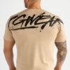 T-shirt "Inscription" Beige