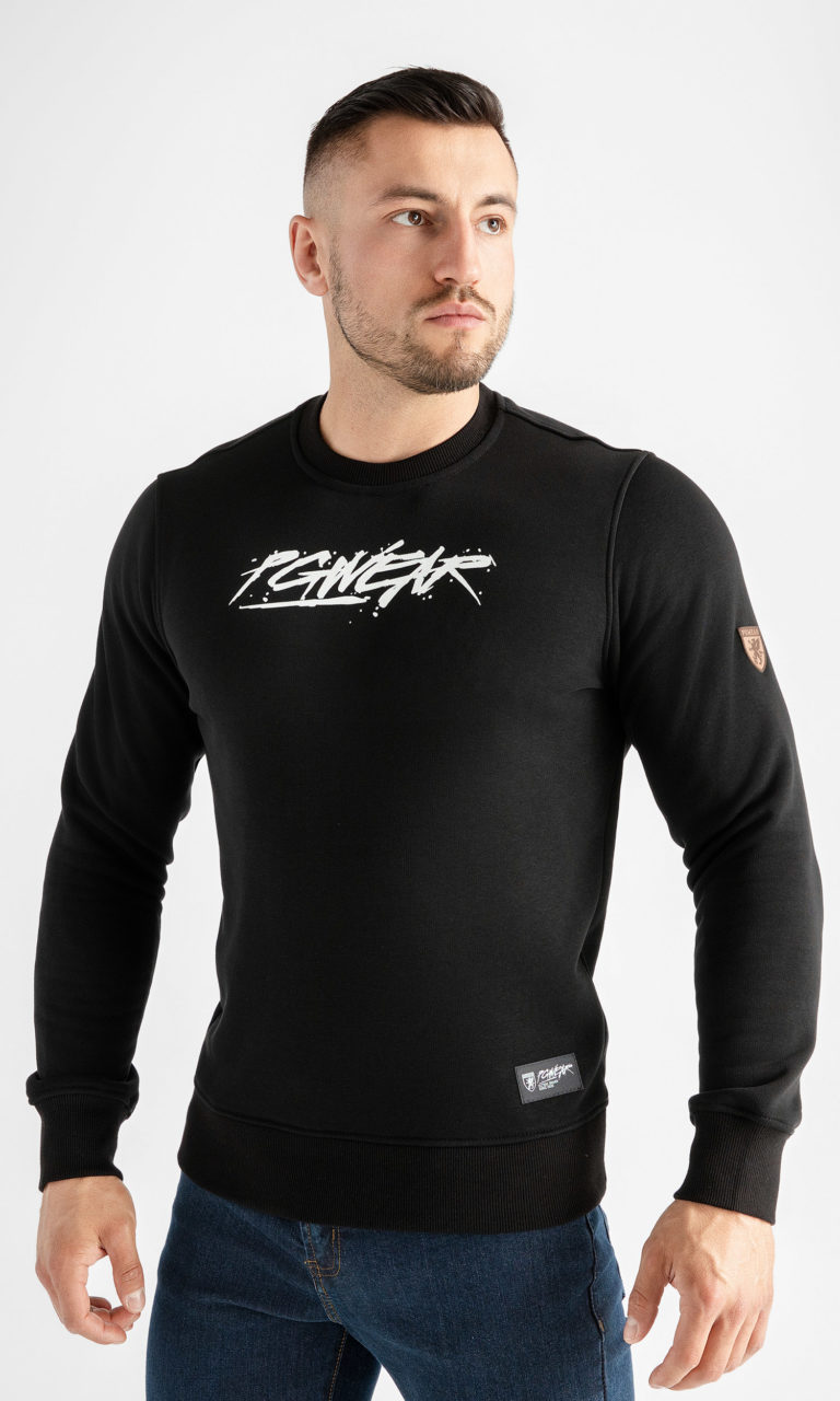Bluza "Lettering" Black