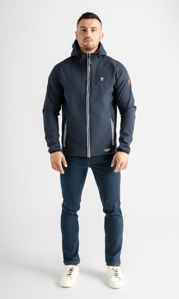 Alternative view of Full Face Softshelljacke "Scandal" Navy