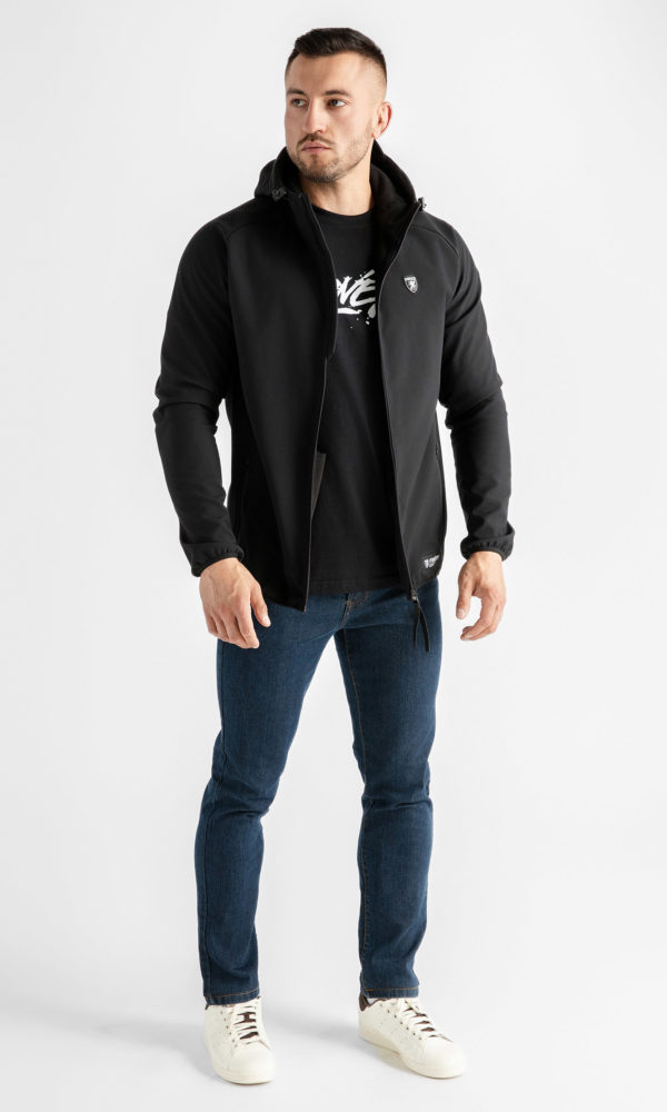Alternative view of Full Face Softshelljacke "Scandal" Schwarz