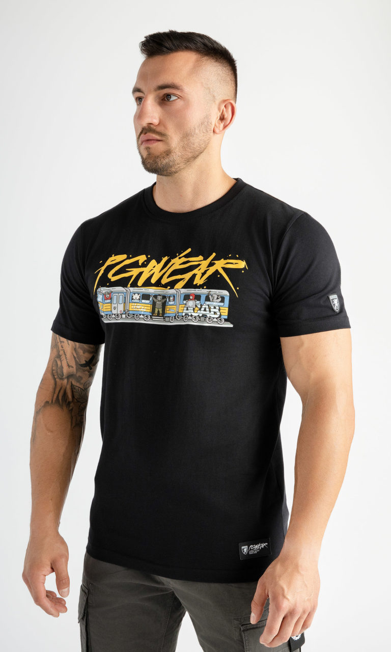 T-shirt "Excursion" Schwarz