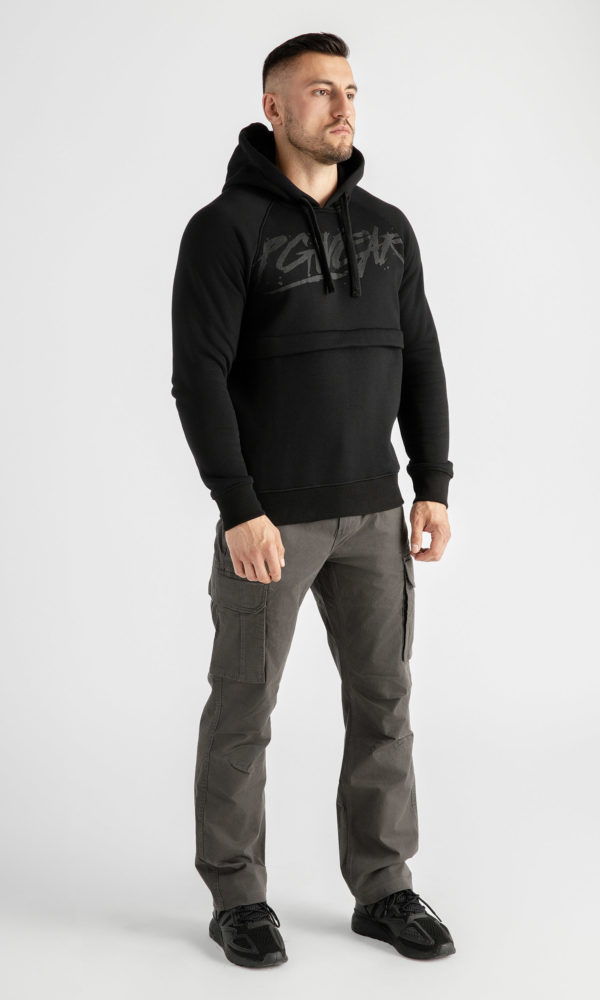 Alternative view of Bluza z kominiarką "Explosion" Black