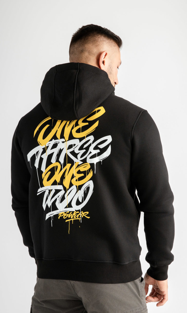 Bluza kaptur "One Three One Two" Black