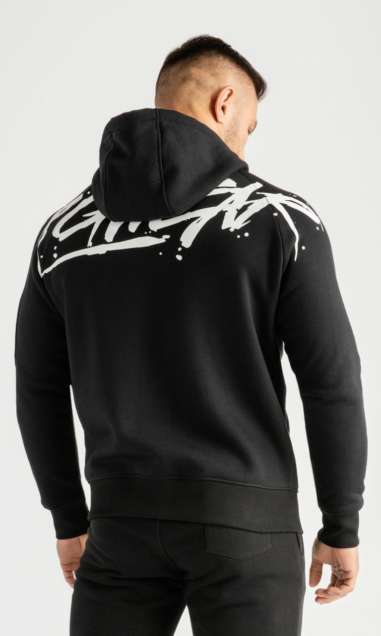 Kapuzenpullover "Workout" Schwarz