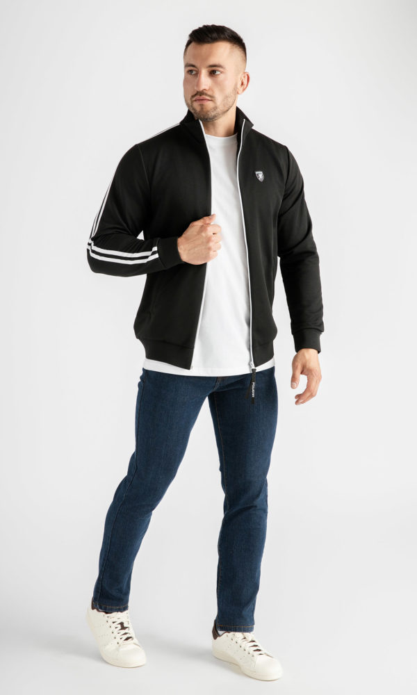 Alternative view of Track Top "Chief" Black