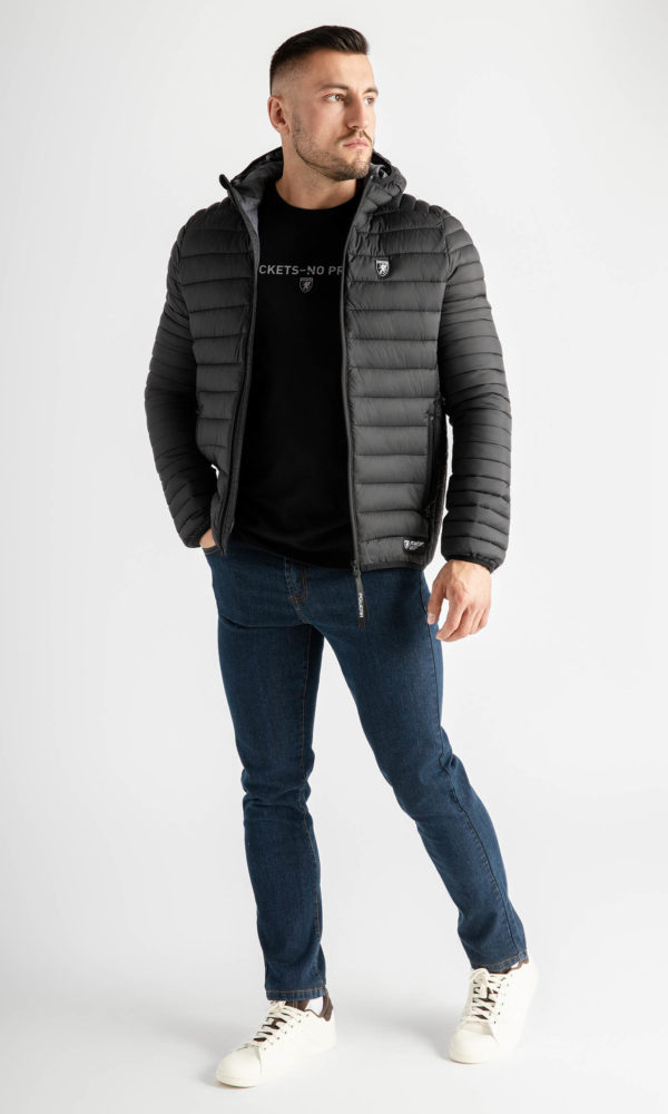 Alternative view of Full Face Jacket "Peak" Black